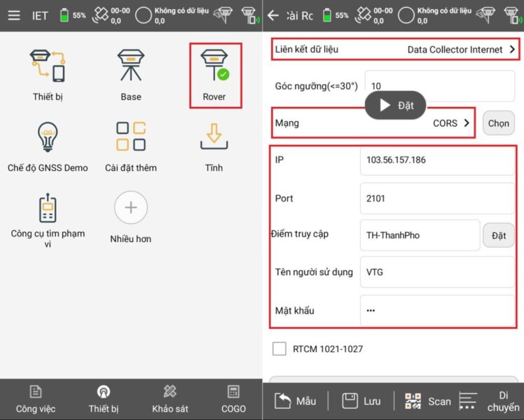 Hướng dẫn sử dụng máy GPS RTK Satlab chi tiết ảnh minh họa