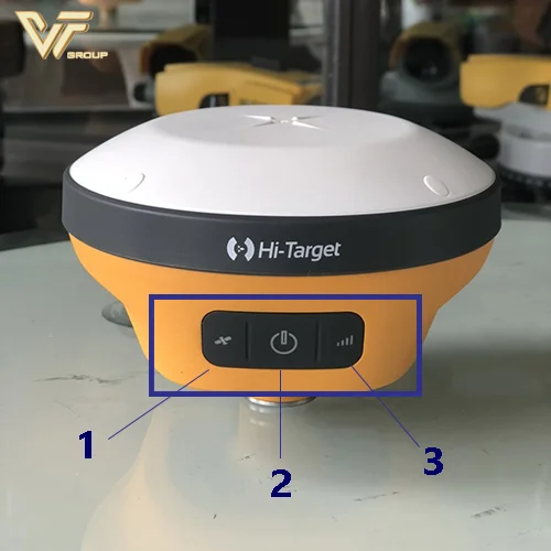 Nút nguồn máy GPS RTK