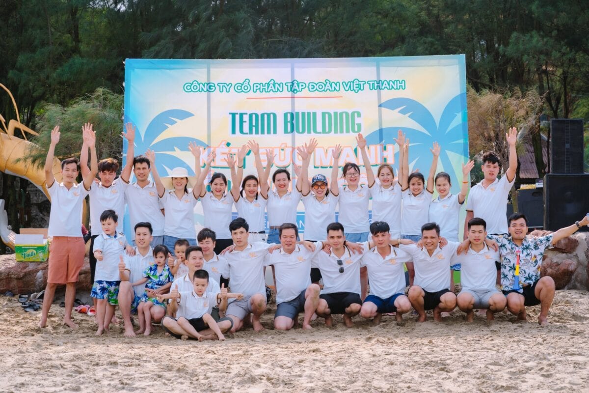 Team Building Kết sức mạnh - Nối thành công 1 teambuilding