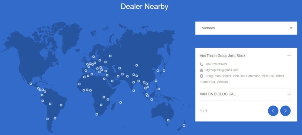 Địa chỉ phân phối Hi-Target