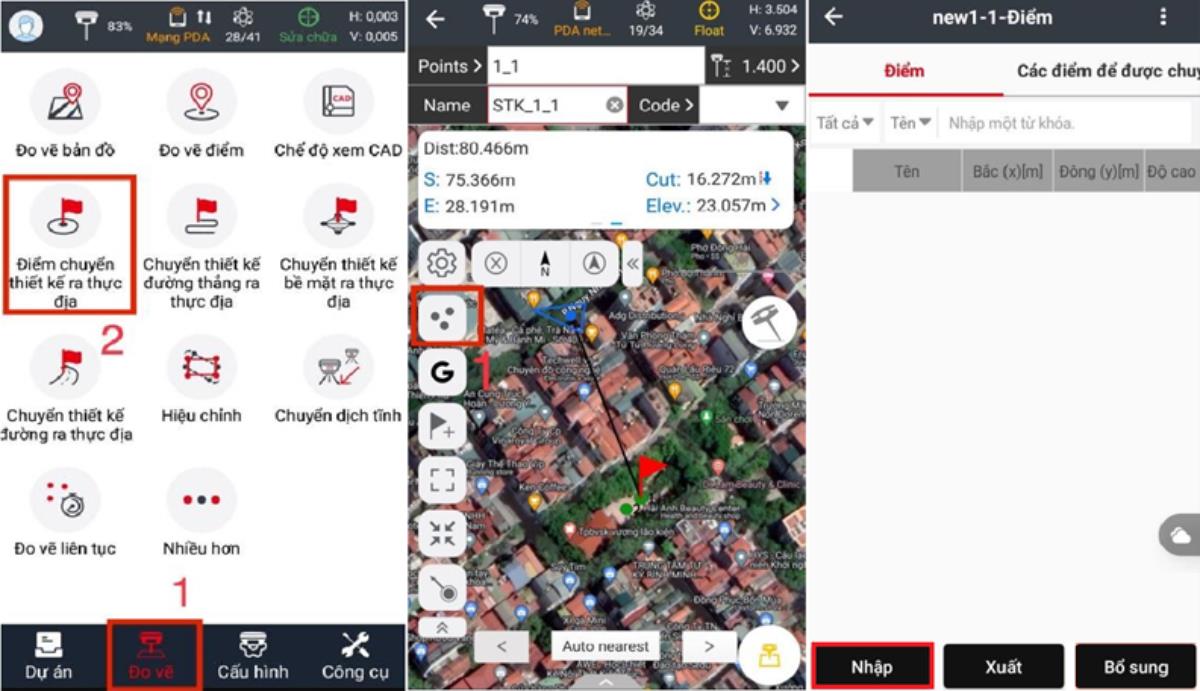 Hướng dẫn sử dụng máy RTK Geomate với phần mềm Mate Survey 17 hướng dẫn sử dụng RTK Geomate