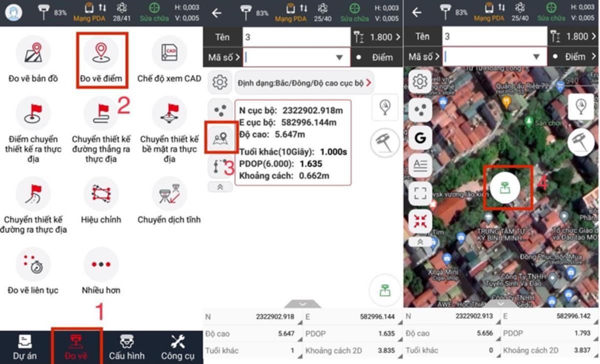 Hướng dẫn sử dụng máy RTK Geomate với phần mềm Mate Survey 11 hướng dẫn sử dụng RTK Geomate