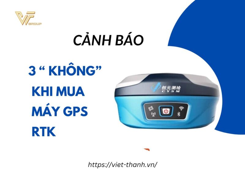 3 không khi mua máy rtk