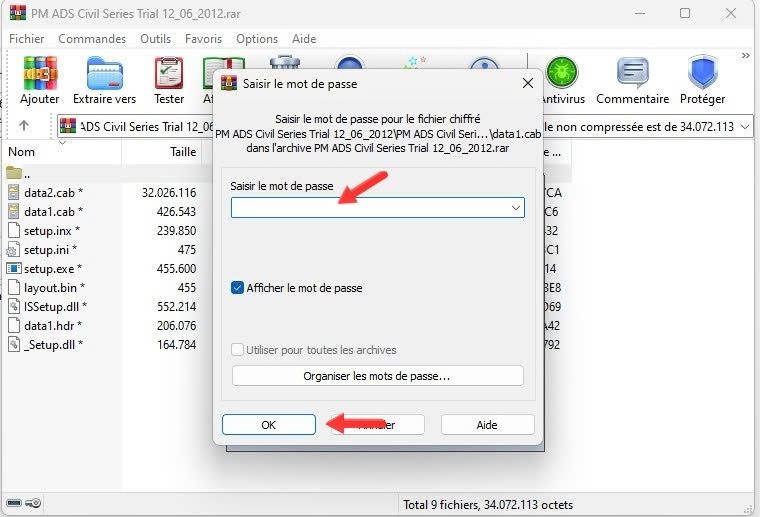 Cài đặt phần mềm Ads Civil