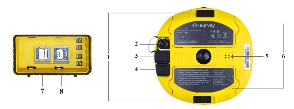 máy GNSS RTK E-Survey E600