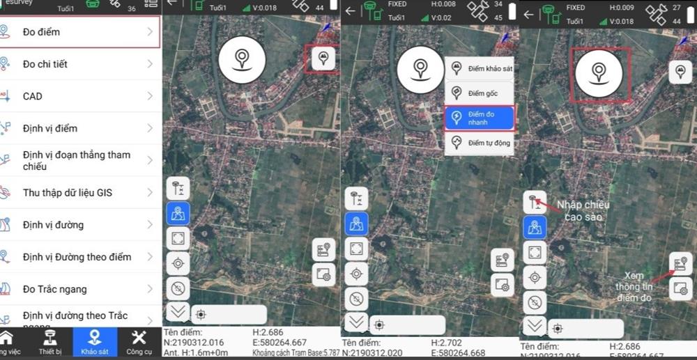 Hướng dẫn sử dụng máy GNSS RTK E-Survey qua Cors Cục Đo đạc Bản đồ 7 hướng dẫn sử dụng máy GPS RTK E-Survey