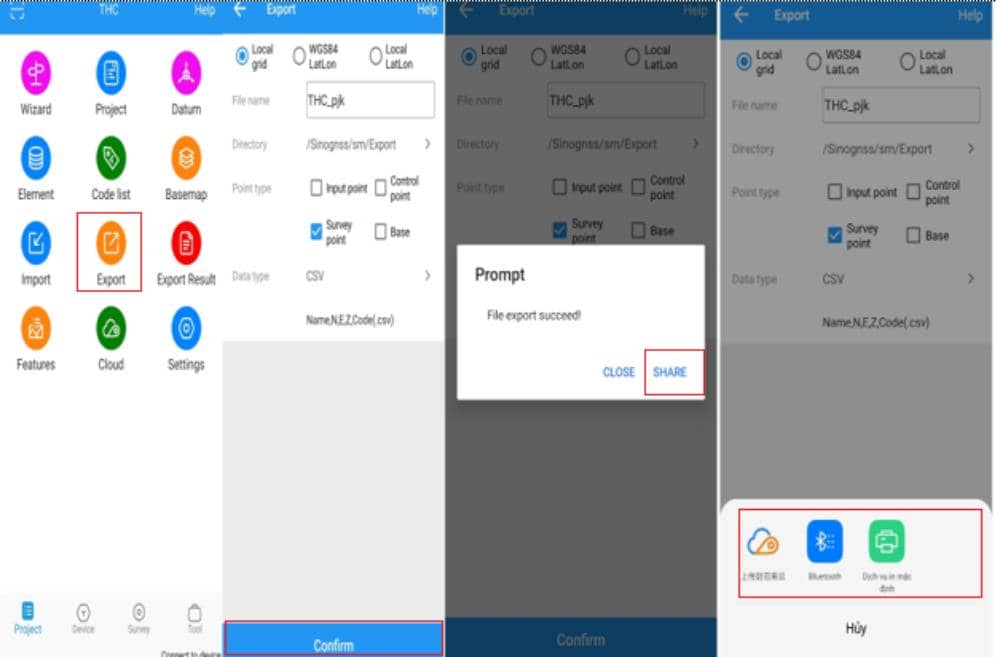 Hướng dẫn sử dụng máy GPS RTK ComNav T300, T300SE, T300 Plus 10 hdsd gps rtk comnav