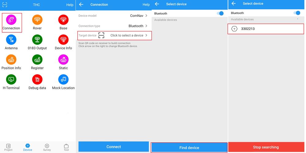 Hướng dẫn sử dụng máy GPS RTK ComNav T300, T300SE, T300 Plus 4 hdsd gps rtk comnav