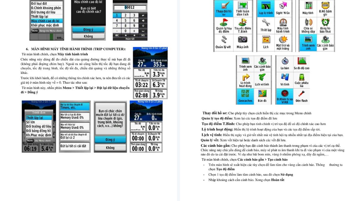 Hướng dẫn sử dụng máy GPS cầm tay Garmin
