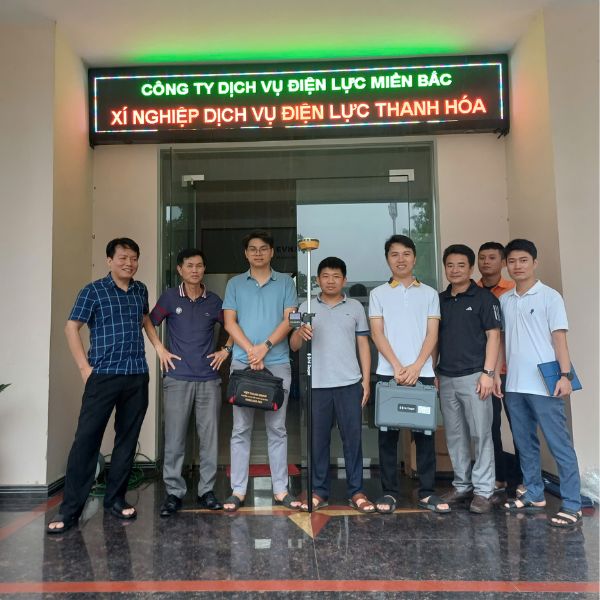 Cung cấp máy GPS RTK tại Thanh Hóa 33 Bàn giao máy RTK tại Thanh Hóa