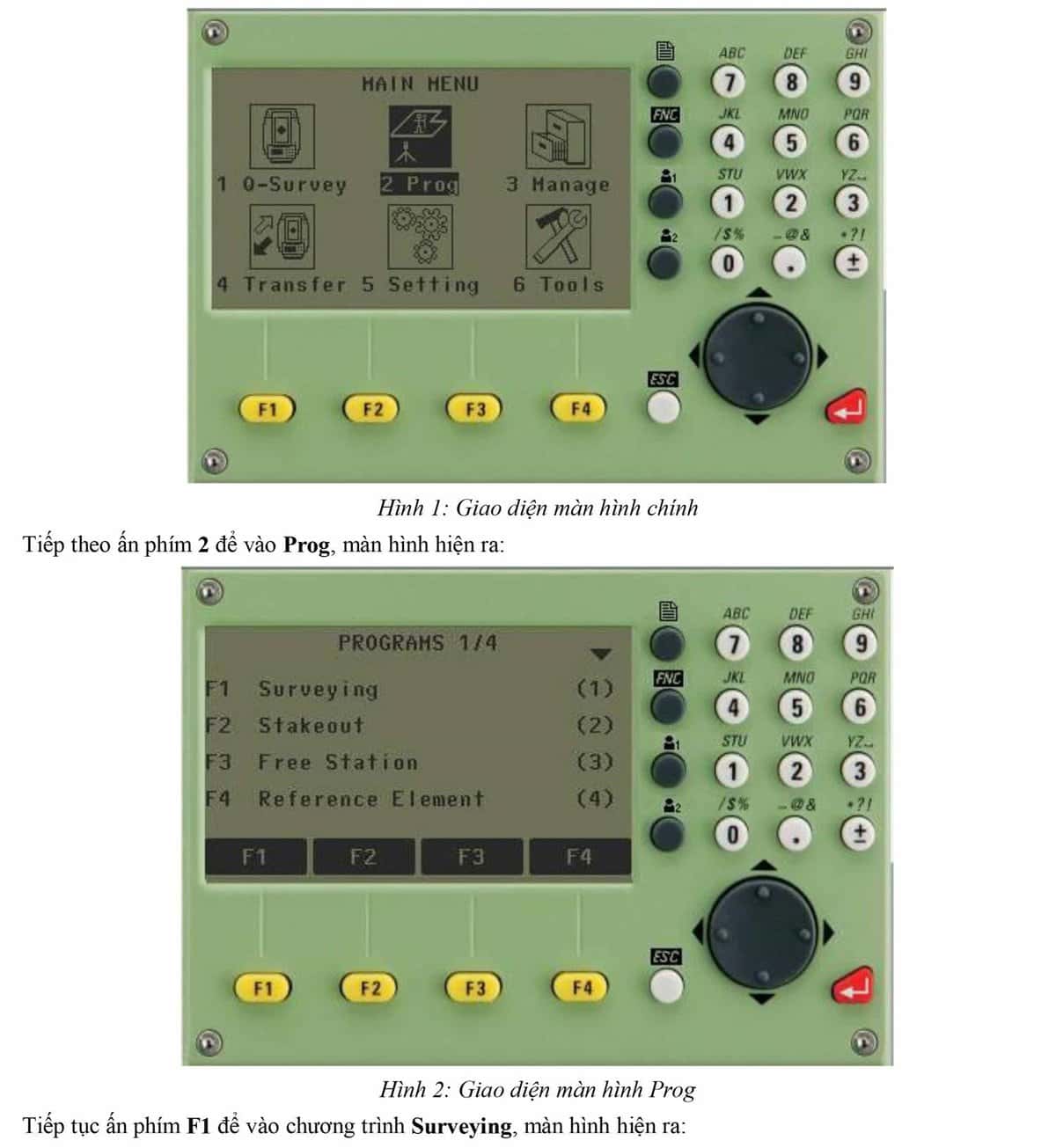 Hướng dẫn sử dụng máy toàn đạc điện tử Leica TS-02 VÀ TS-06 11 hướng dẫn sử dụng máy toàn đạc Leica TS02 TS06