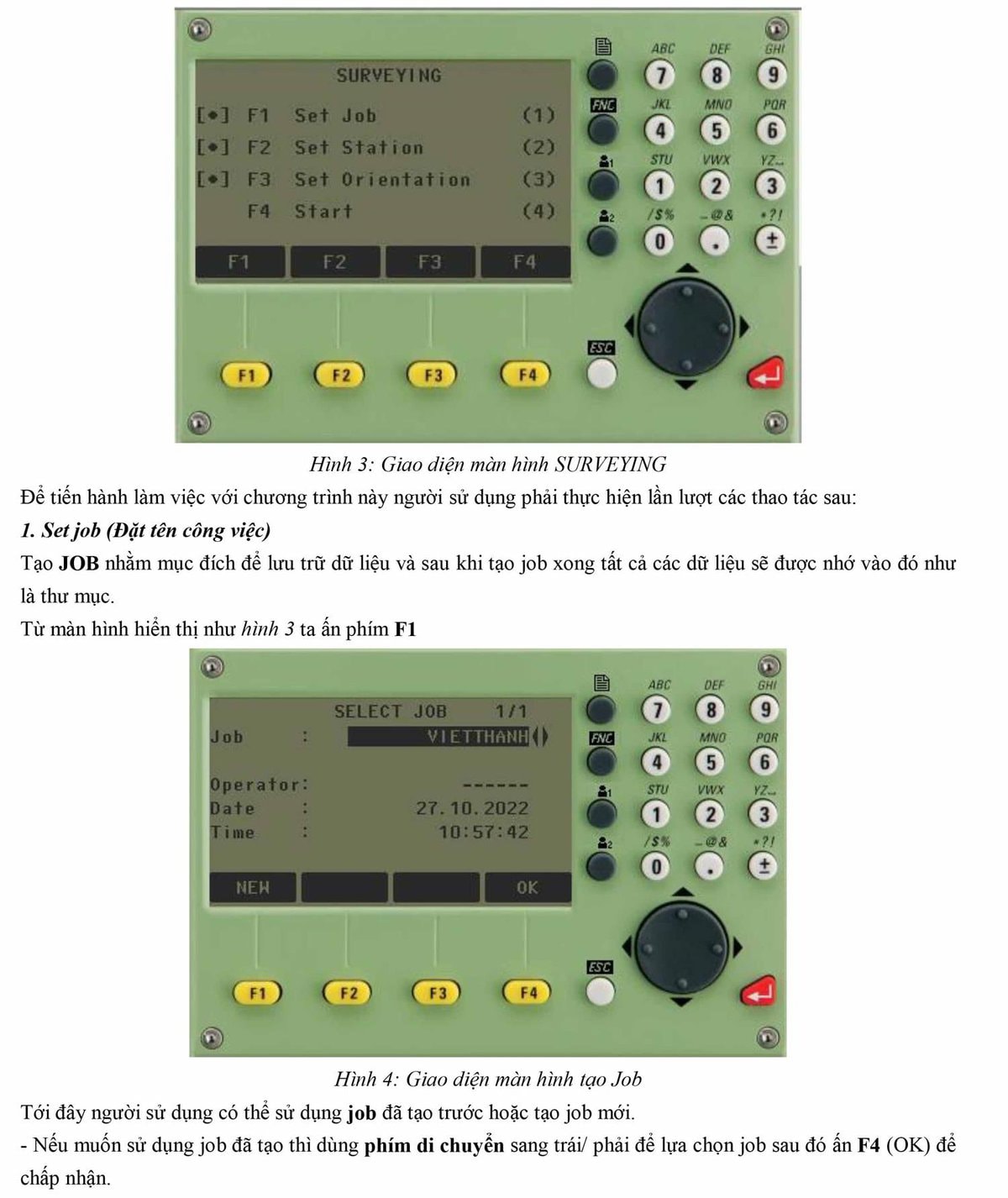 Hướng dẫn sử dụng máy toàn đạc điện tử Leica TS-02 VÀ TS-06 12 hướng dẫn sử dụng máy toàn đạc Leica TS02 TS06