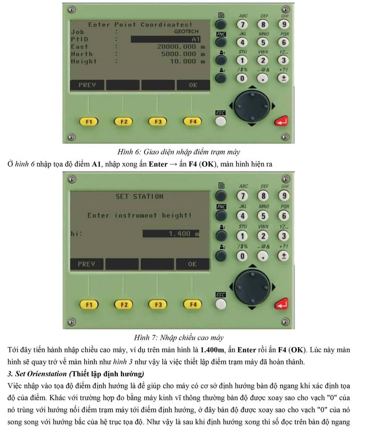 Hướng dẫn sử dụng máy toàn đạc điện tử Leica TS-02 VÀ TS-06 14 hướng dẫn sử dụng máy toàn đạc Leica TS02 TS06