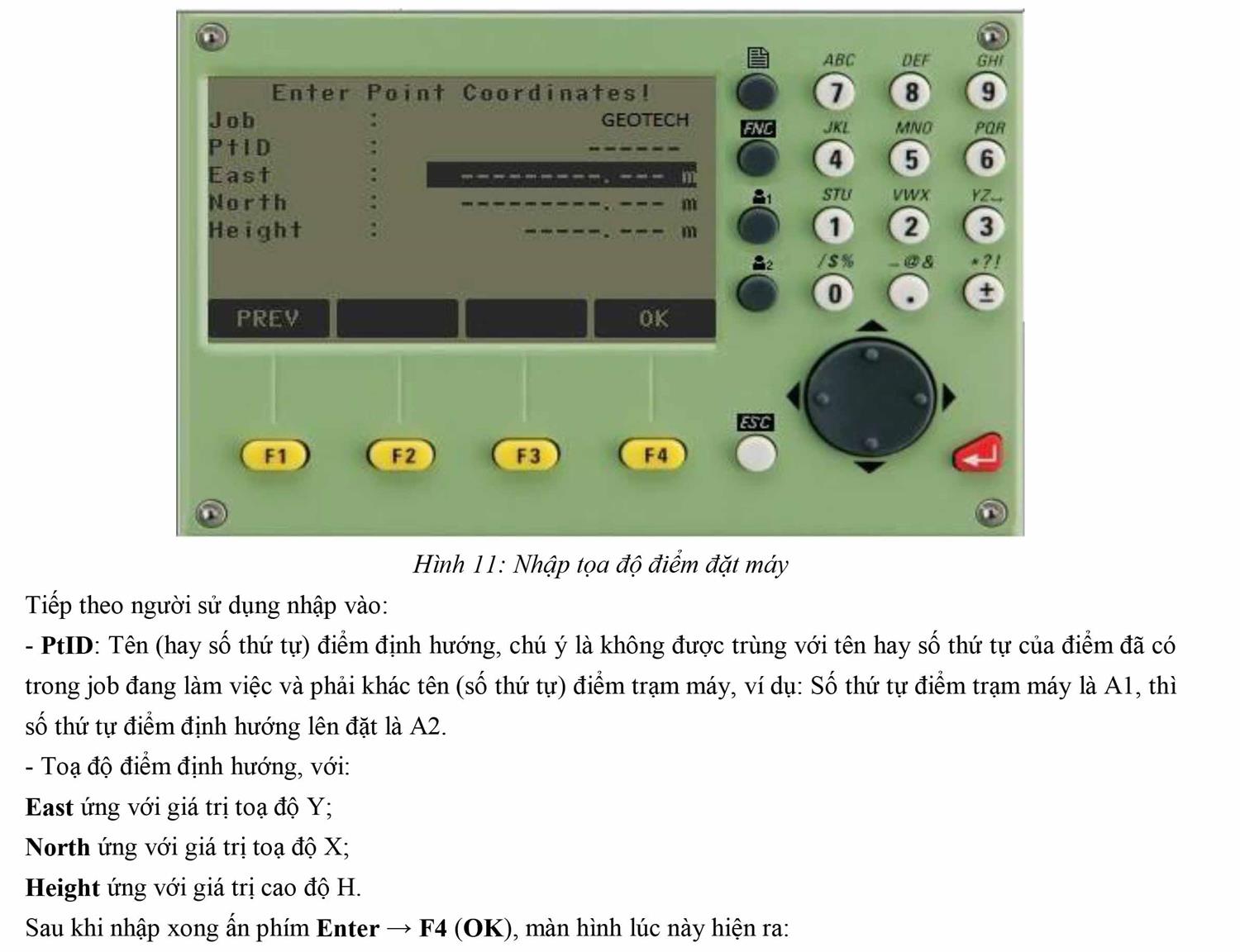 Hướng dẫn sử dụng máy toàn đạc điện tử Leica TS-02 VÀ TS-06 17 hướng dẫn sử dụng máy toàn đạc Leica TS02 TS06
