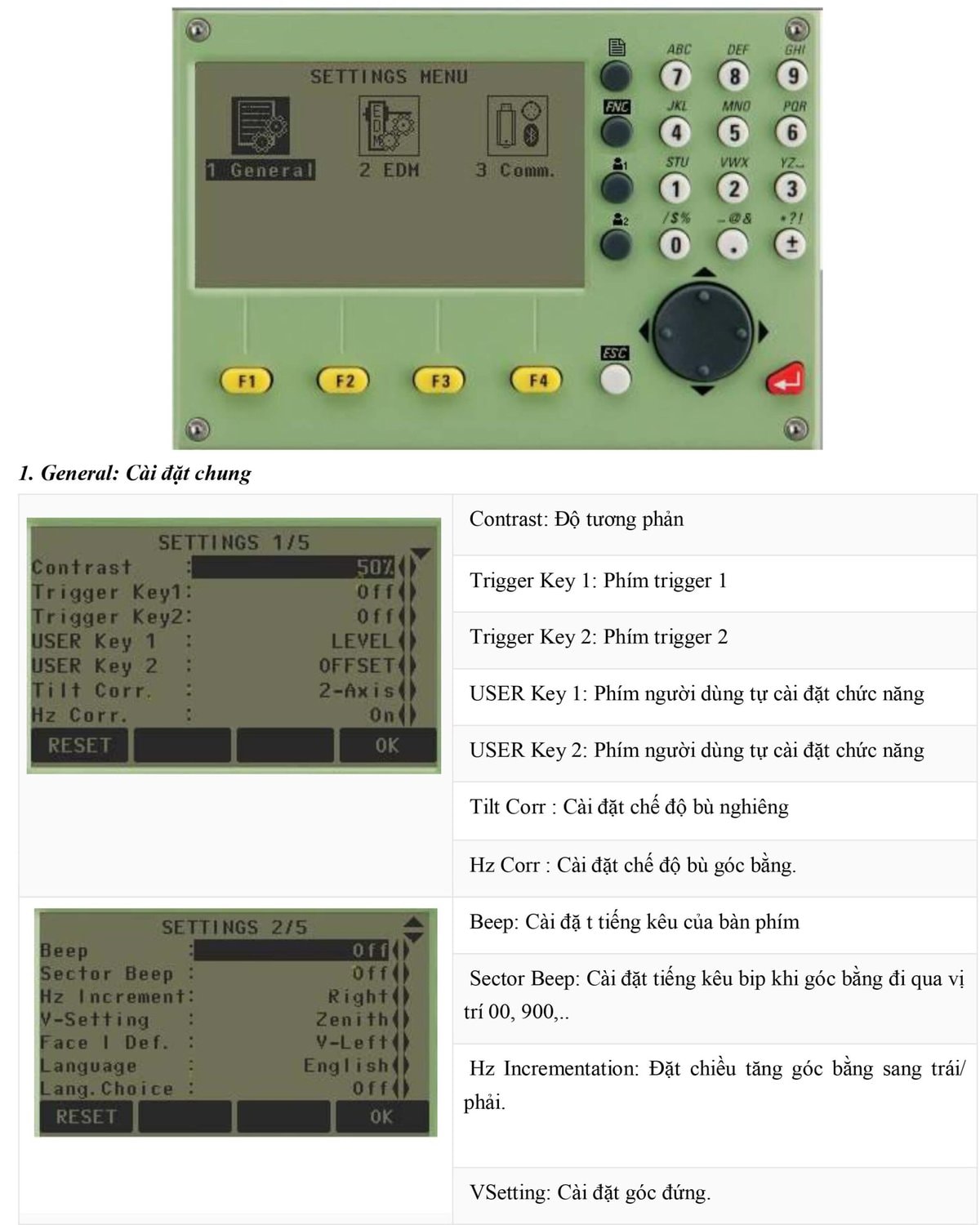 Hướng dẫn sử dụng máy toàn đạc điện tử Leica TS-02 VÀ TS-06 7 hướng dẫn sử dụng máy toàn đạc Leica TS02 TS06