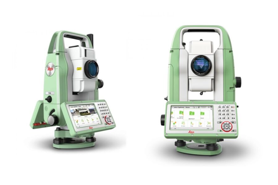 May toan dac dien tu Leica TS10