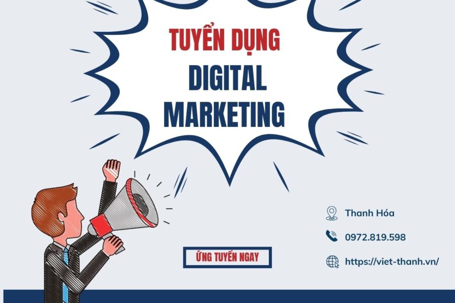 Tuyen dung Digital Marketing tai Thanh Hoa