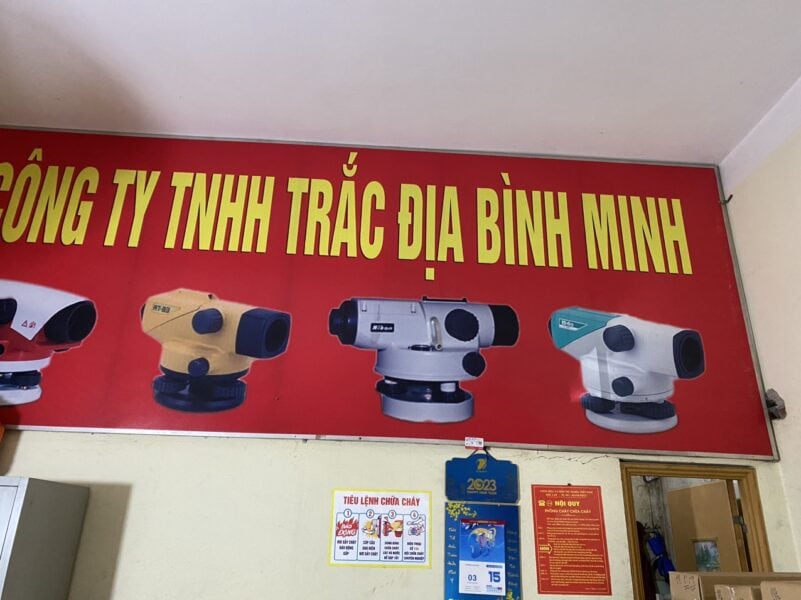 Công ty TNHH Trắc địa Bình Minh 92 công ty TNHH trắc địa bình minh