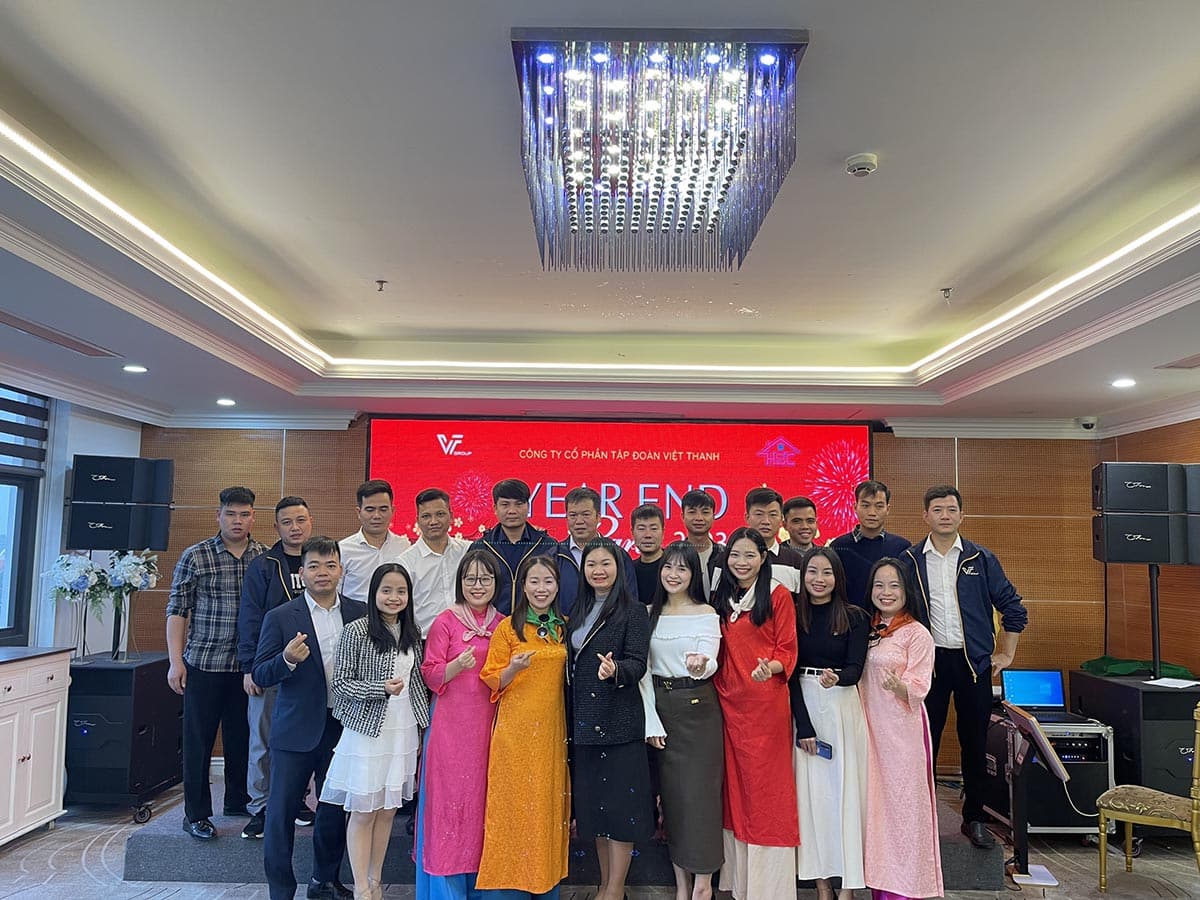 Tiệc tất niên công ty Cổ phần Tập đoàn Việt Thanh 2023 4 tiec tat nien viet thanh group