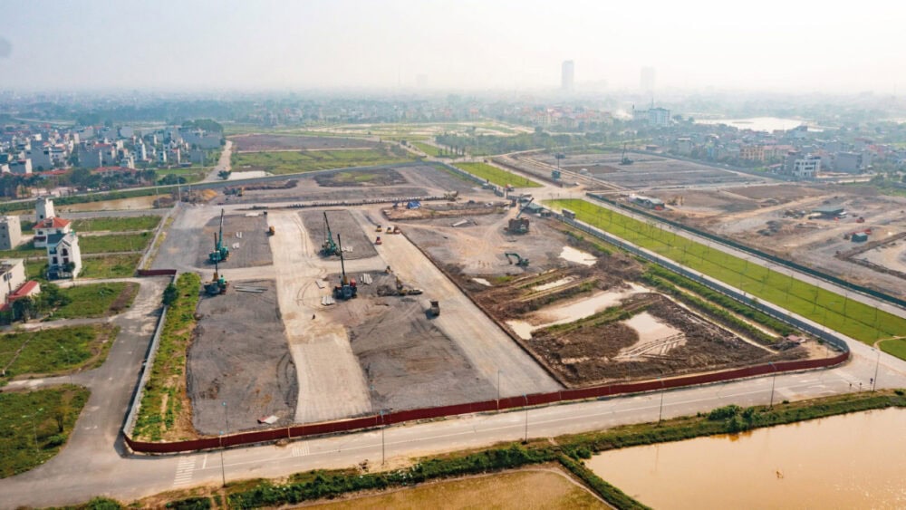 bố trí điểm công trình