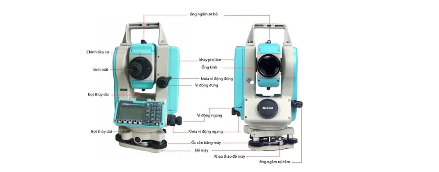 cấu tạo máy kinh vĩ