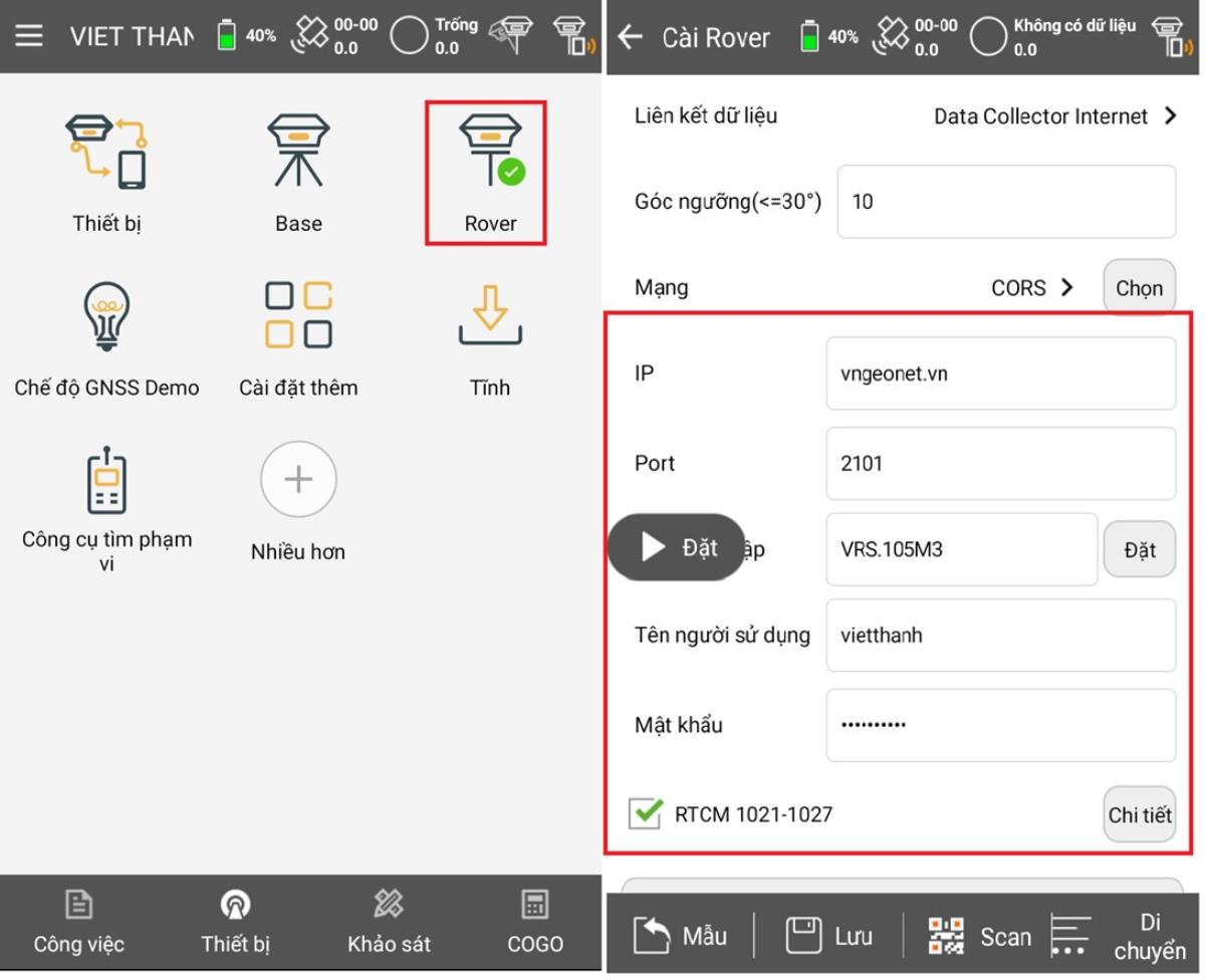 Hướng dẫn sử dụng máy GNSS RTK Satlab chi tiết 11 hướng dẫn sử dụng máy GPS RTK Satlab