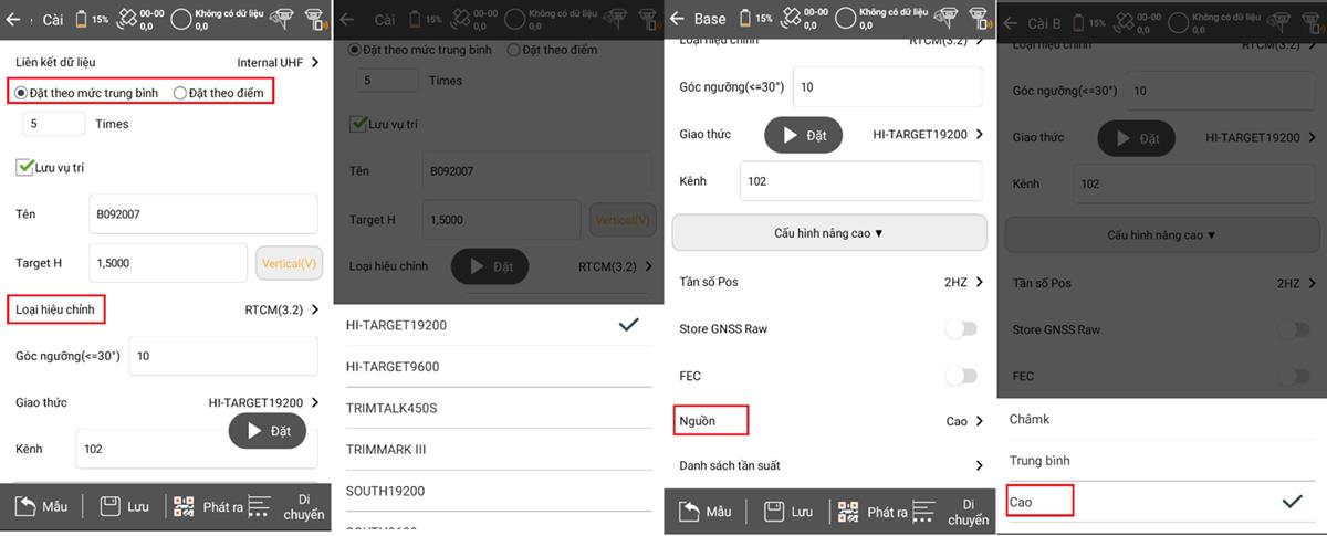 Hướng dẫn sử dụng máy GNSS RTK Satlab chi tiết 14 hướng dẫn sử dụng máy GPS RTK Satlab
