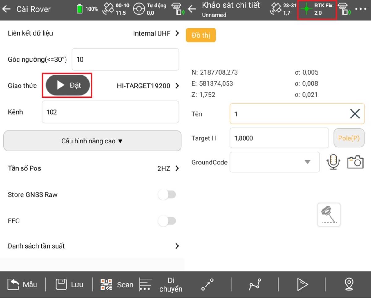 Hướng dẫn sử dụng máy GNSS RTK Satlab chi tiết 16 hướng dẫn sử dụng máy GPS RTK Satlab