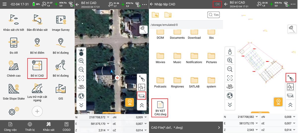 Hướng dẫn sử dụng máy GNSS RTK Satlab chi tiết 23 hướng dẫn sử dụng máy GPS RTK Satlab