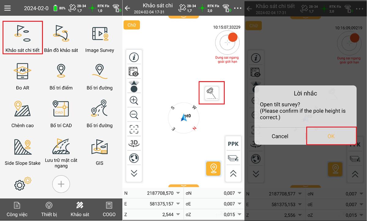 Hướng dẫn sử dụng máy GNSS RTK Satlab chi tiết 33 hướng dẫn sử dụng máy GPS RTK Satlab