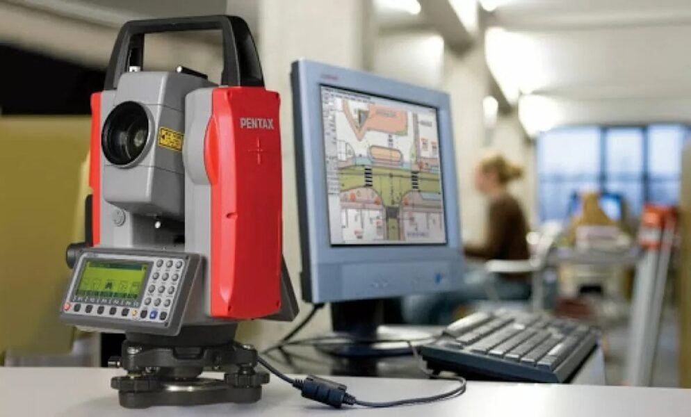 máy toàn đạc Pentax