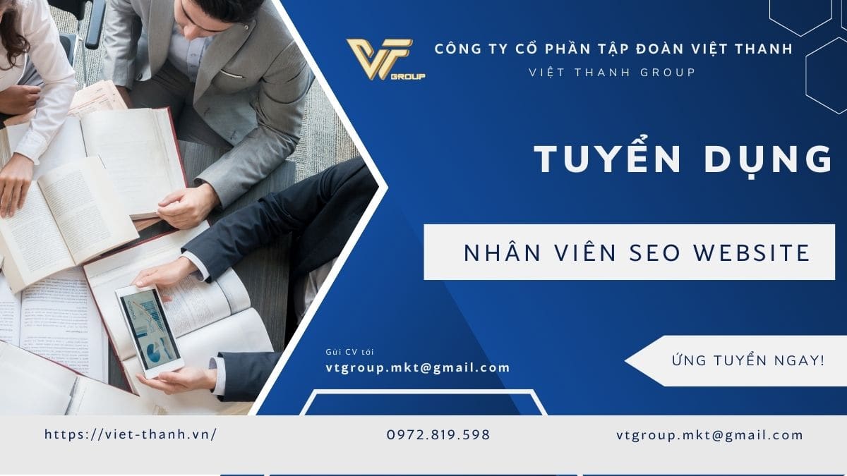 Tuyển dụng nhân viên Seo Website tại Thanh Hóa 1 tuyển dụng Việt Thanh