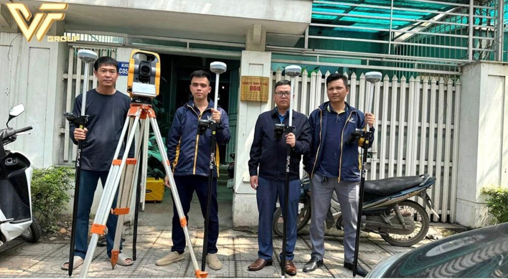 đo bù nghiêng trên máy GPS RTK