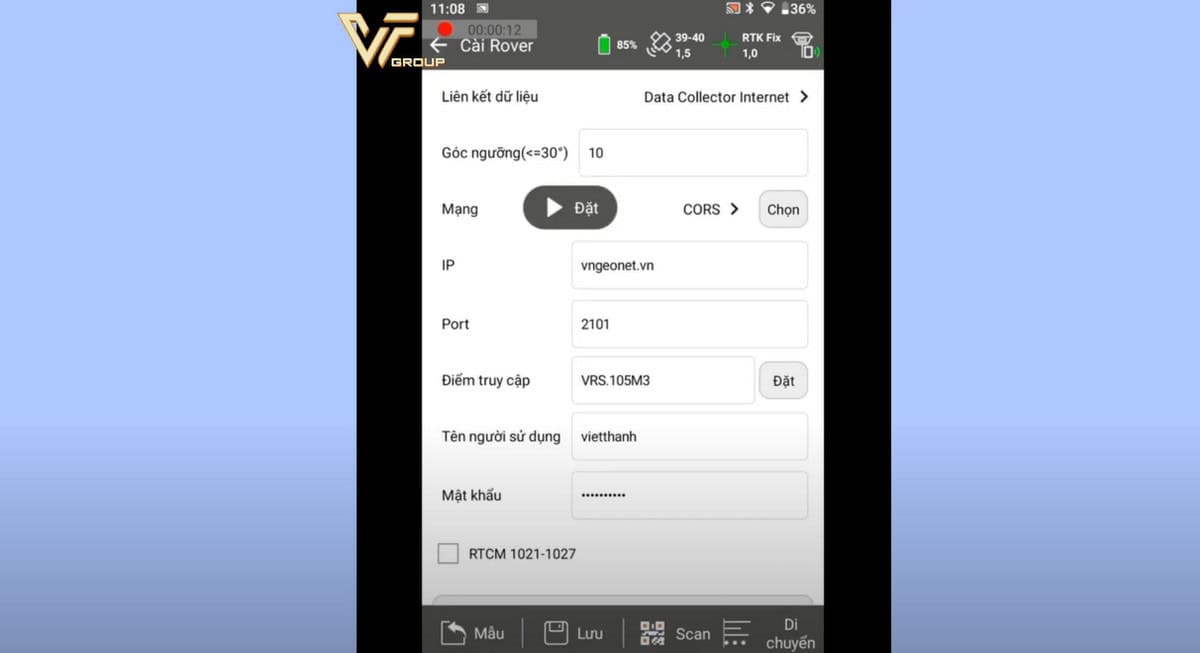 Cách fix gốc công trình trên máy GPS RTK Hi-Target 1 fix gốc công trình trên máy GPS RTK