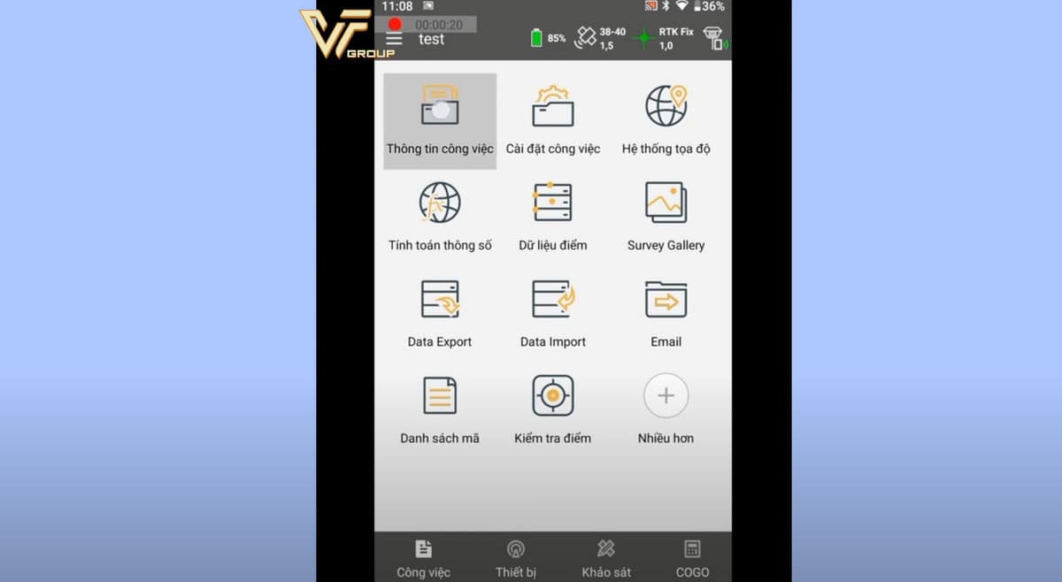 Cách fix gốc công trình trên máy GPS RTK Hi-Target 2 fix gốc công trình trên máy GPS RTK