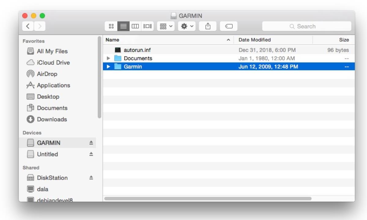 tải bản đồ vào máy định vị GPS Garmin