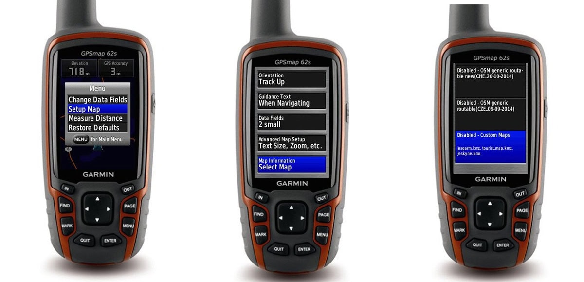 tải bản đồ vào máy định vị GPS Garmin