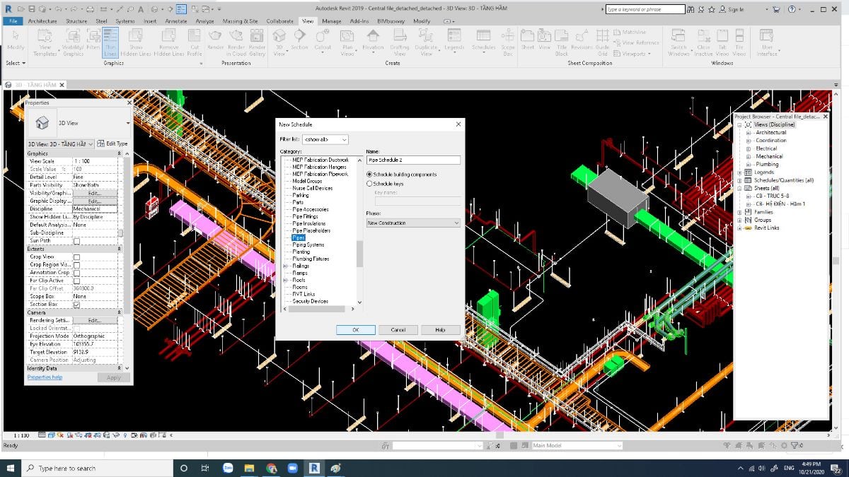 Bóc khối lượng bằng revit: Hướng dẫn chi tiết mới nhất năm 2024 2 Bóc khối lượng bằng revit