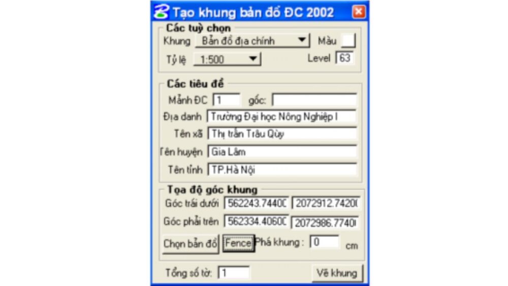 Các bước biên tập bản đồ địa chính bằng phần mềm Famis 5 Các bước biên tập bản đồ địa chính bằng Famis