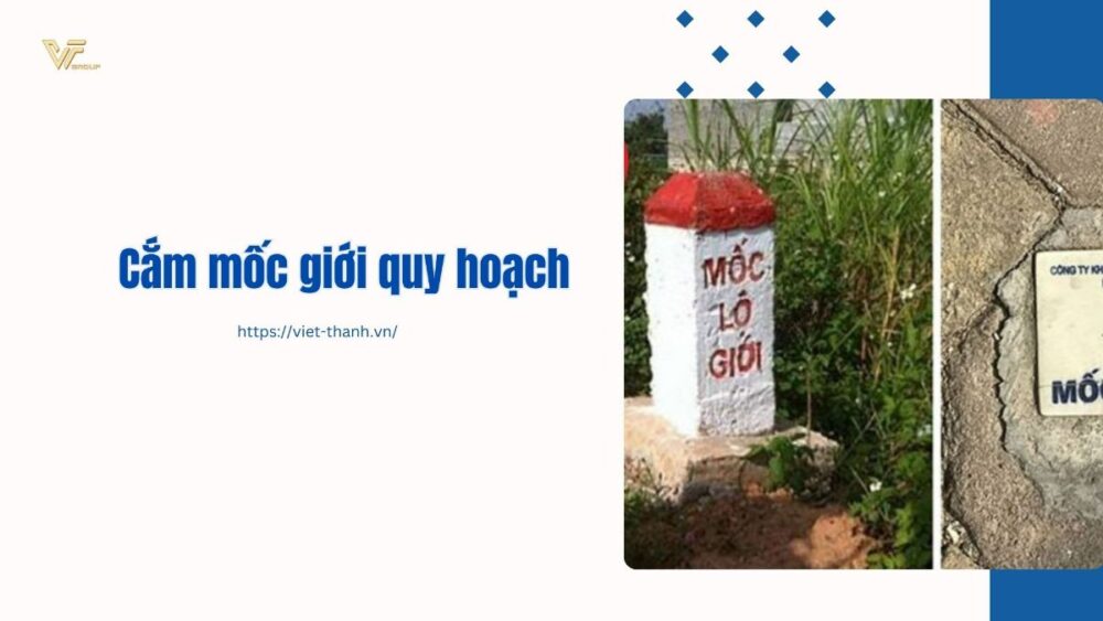 Cắm mốc giới quy hoạch