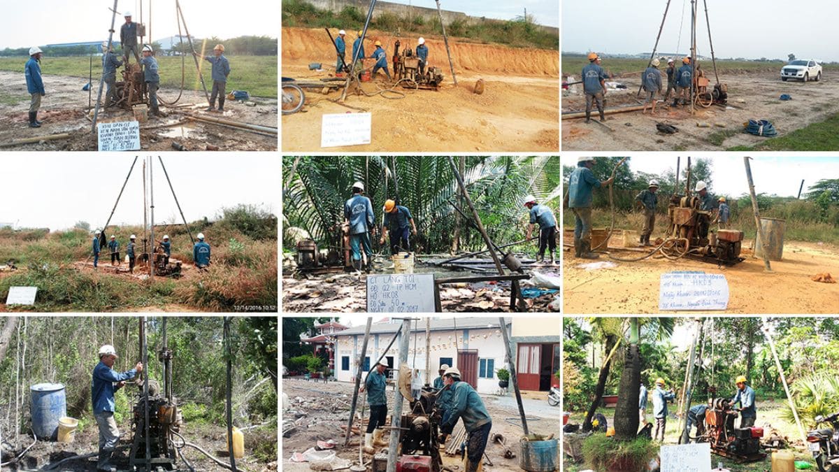 công trình nào phải khảo sát địa chất