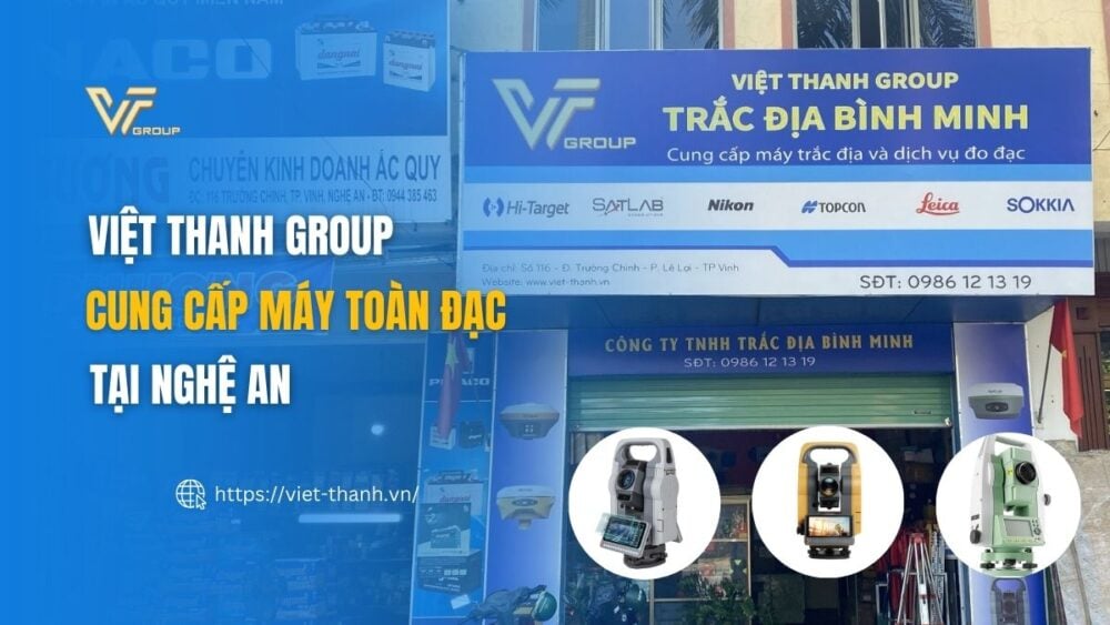 Địa chỉ bán máy toàn đạc tại Nghệ An