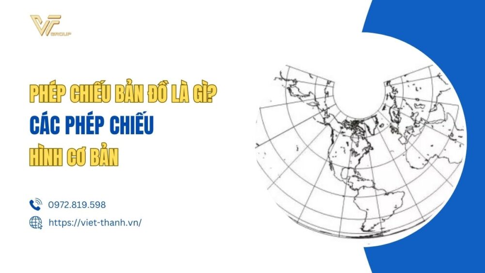 Phép chiếu bản đồ là gì