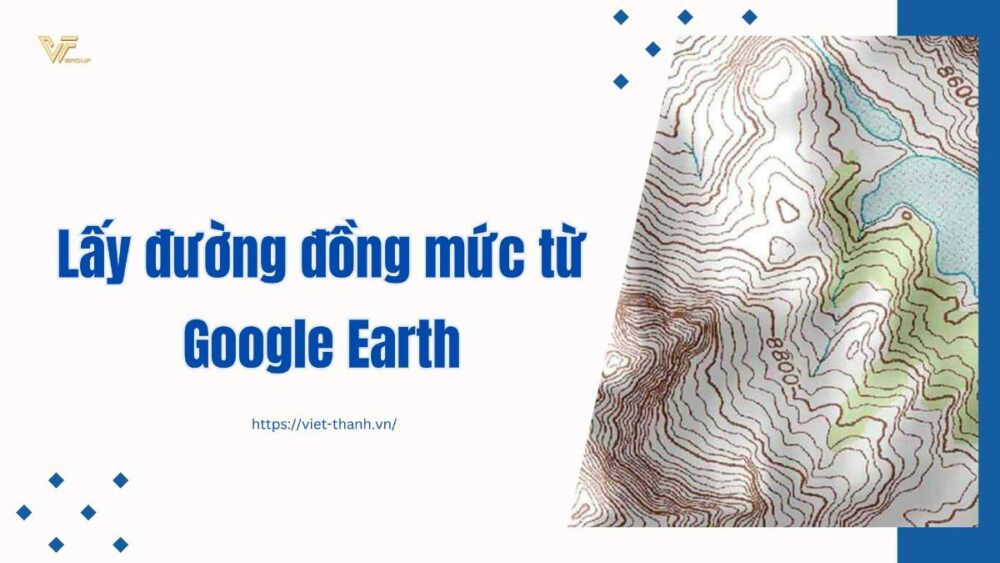 Lấy đường đồng mức từ Google Earth