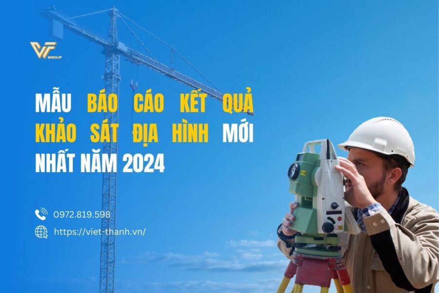 Mẫu báo cáo kết quả khảo sát địa hình