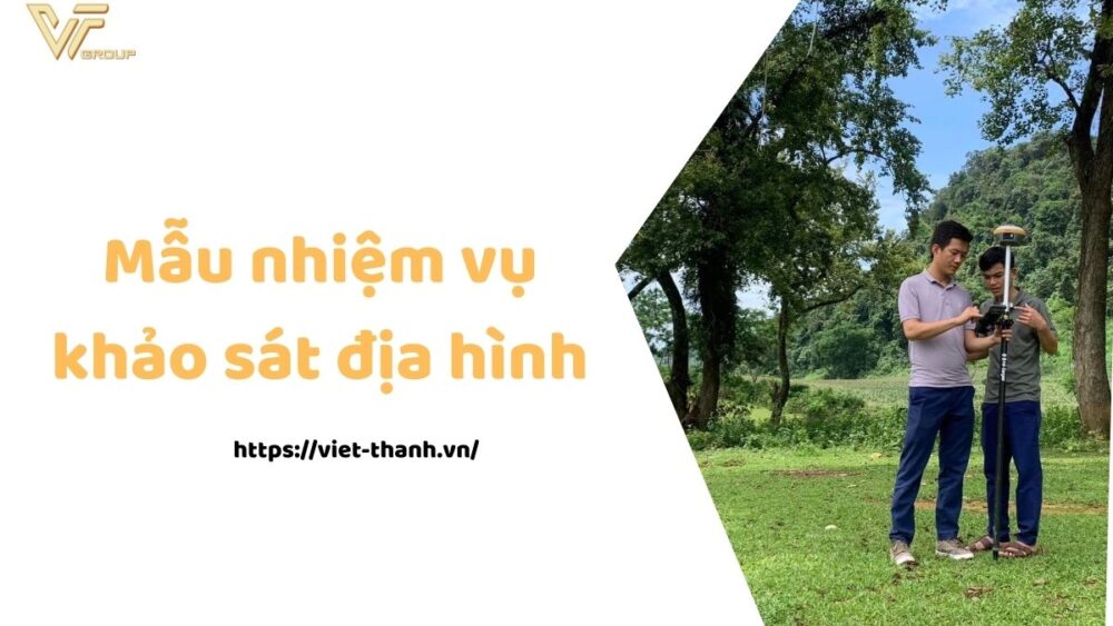 mẫu nhiệm vụ khảo sát địa hình