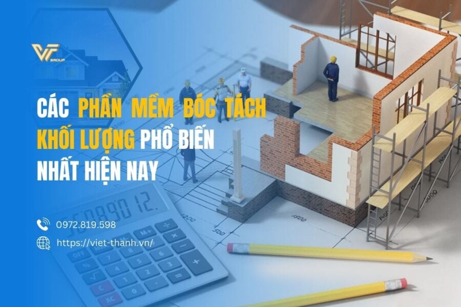 Phần mềm bóc tách khối lượng