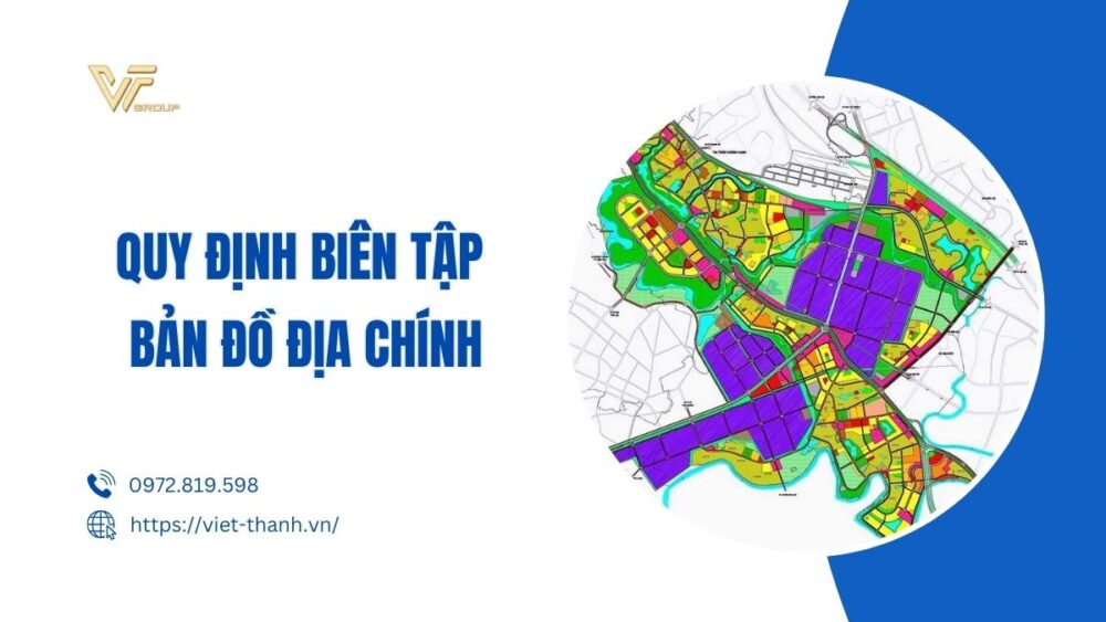 Quy định biên tập bản đồ địa chính