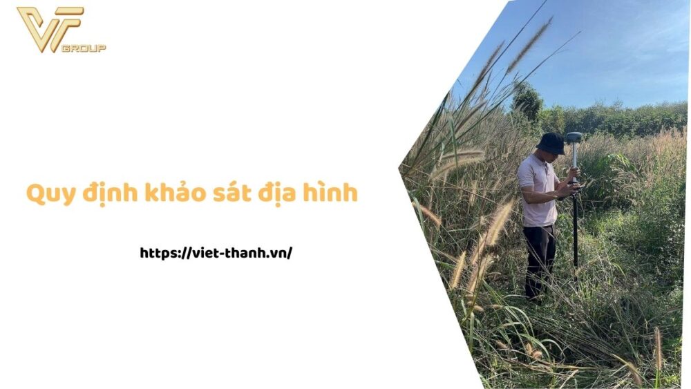 quy định khảo sát địa hình