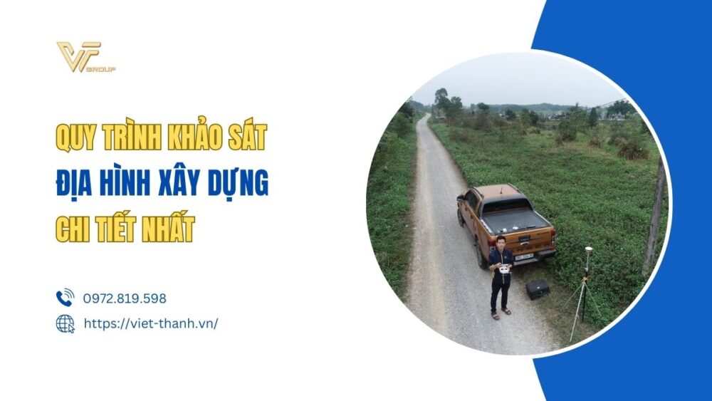 Quy trình khảo sát địa hình xây dựng